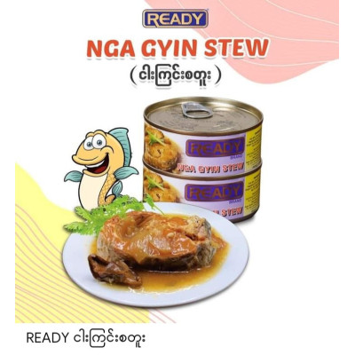 READY Ngagyin Stew (အသင့်စား ငါးကြင်း စတူး)