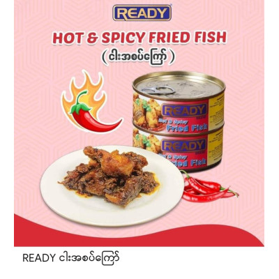 READY Hot & Spicy Fried Fish  (အသင့်စား ငါးအစပ်ကြော်)