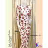 Myanmar Top & Bottom Dress - ဆွဲသား ဝမ်းဆက် (အကျီ + ထမီစကပ်) နှင်းဆီငယ်